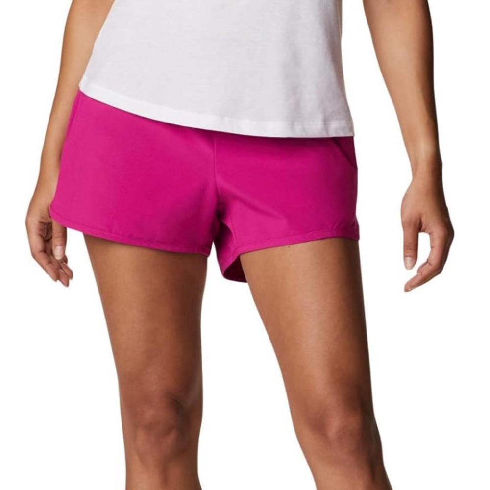 Magellan Outdoor Pro Fish Shorties Pink Hiking Sports Shorts Womens Size Small